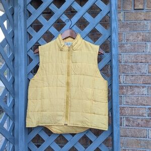 Selene Sport Yellow Quilted Vest